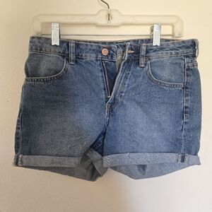 Denim shorts size 6